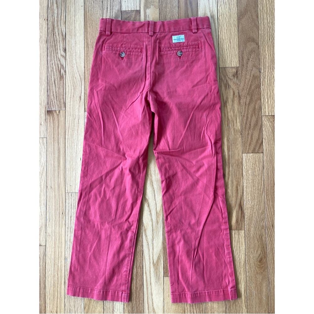 Vineyard Vines Breaker Chinos Boys Size 10 Nantucket Red - Picture 2 of 10